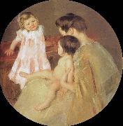 Mary Cassatt Mother and children France oil painting artist